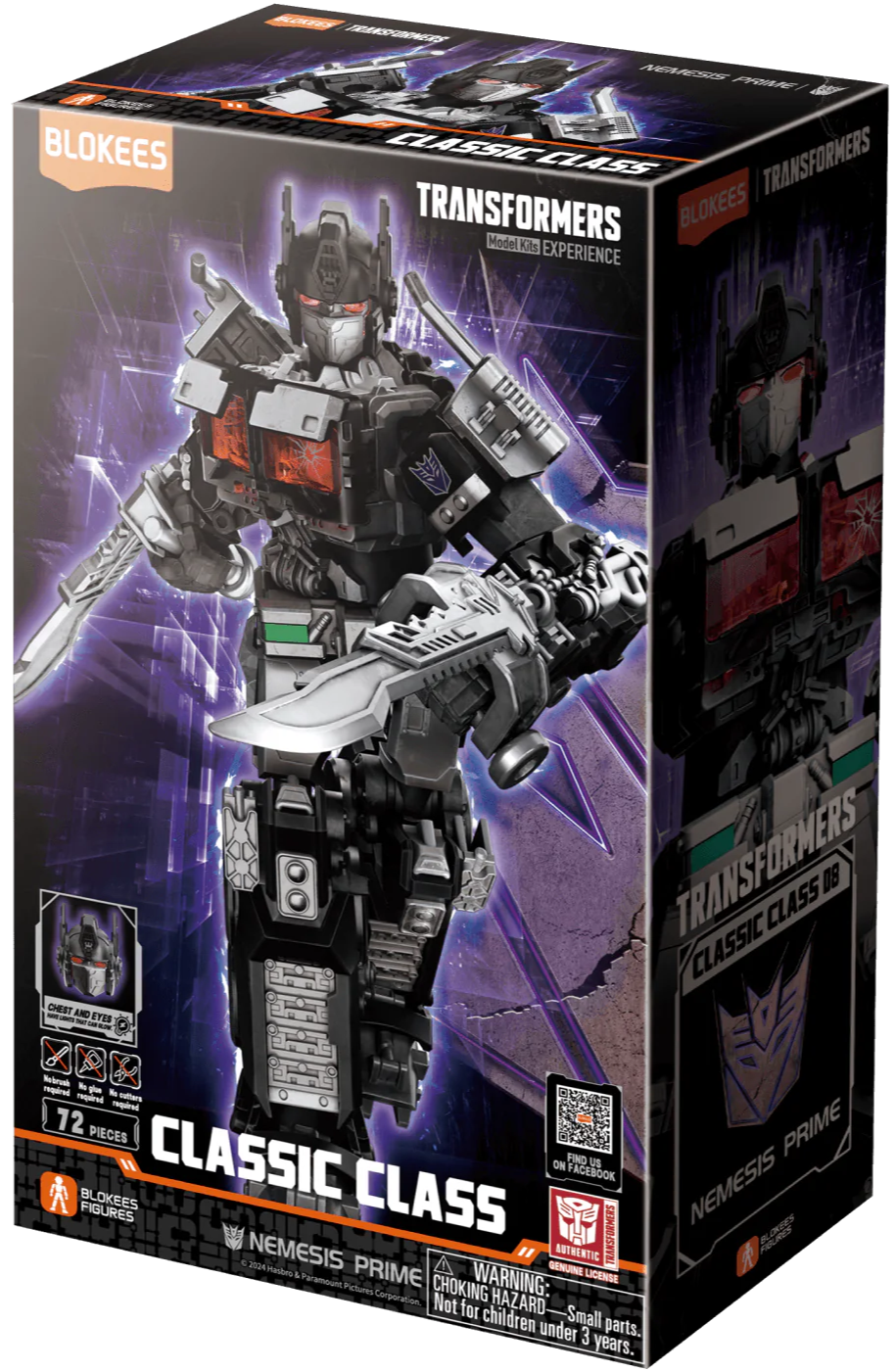 Blokees - Transformers Classic Class - Nemesis Prime 08- Rise of the Beasts