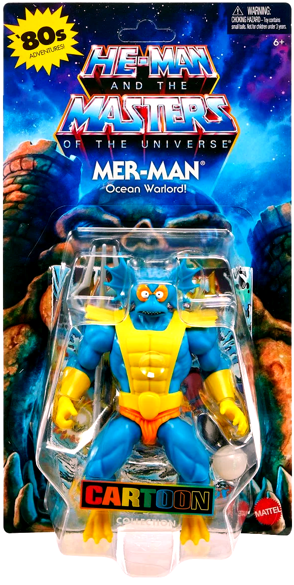 Masters of the Universe Origins Wave 18 Cartoon Collection Mer-Man Action Figure