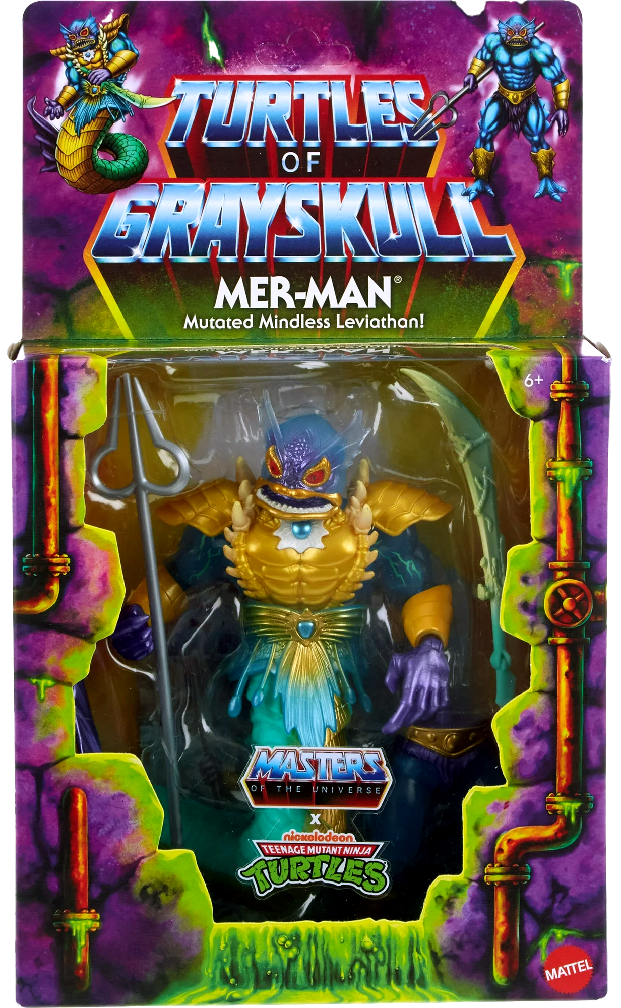 Turtles of Grayskull Mer-Man Action Figure