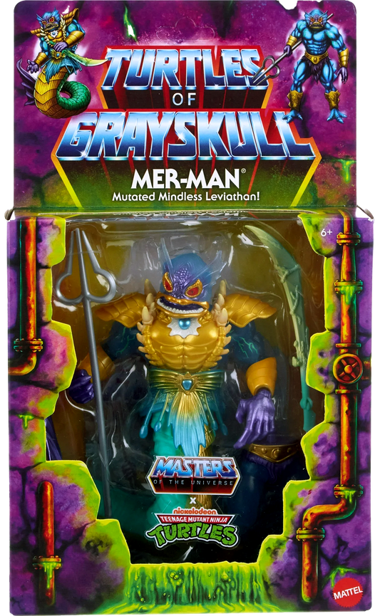 Turtles of Grayskull Mer-Man Action Figure