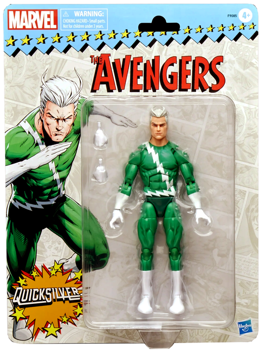 Marvel Legends Series Quicksilver, Retro Marvel Comics