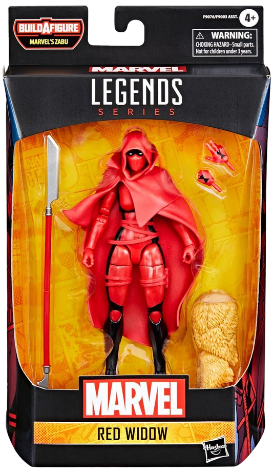 Marvel Legends Zabu Series Red Widow 6-Inch Action Figure