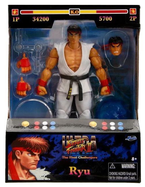 Ultra Street Fighter II Ryu 6-Inch Action Figure