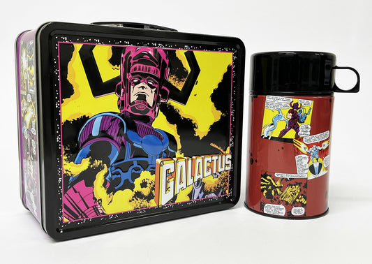 TIN TITANS MARVEL GALACTUS PX LUNCHBOX & BEV CONTAINER