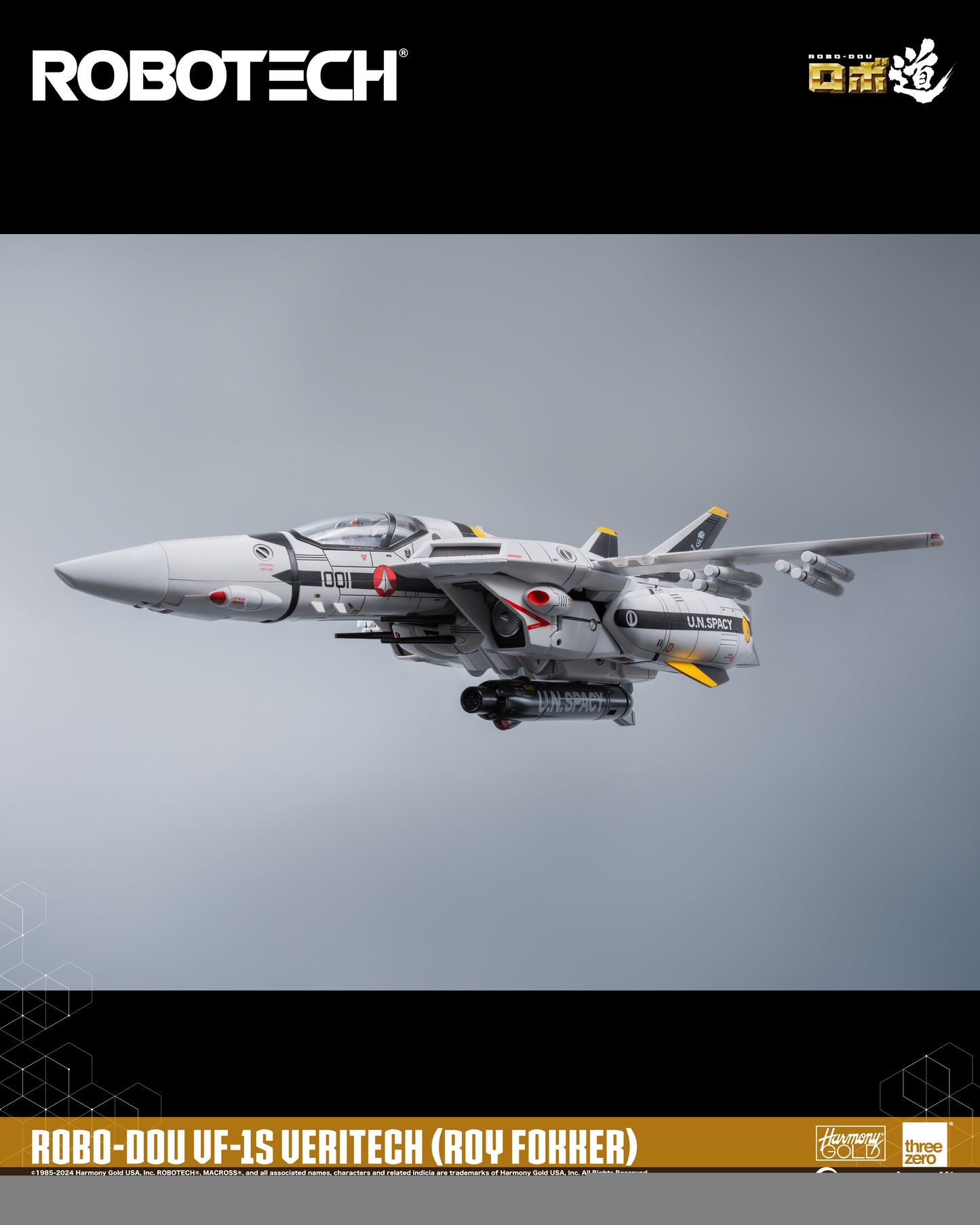 ThreeZero - Robo-Dou - Robotech VF-1S Veritech - Roy Fokker