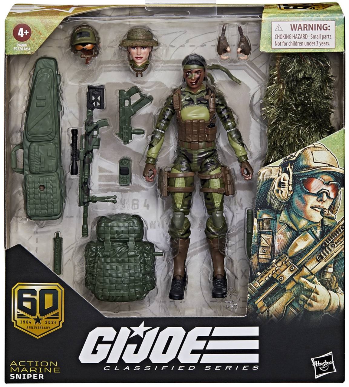 G.I. Joe Classified Series 60th Anniversary Action Marine - Sniper