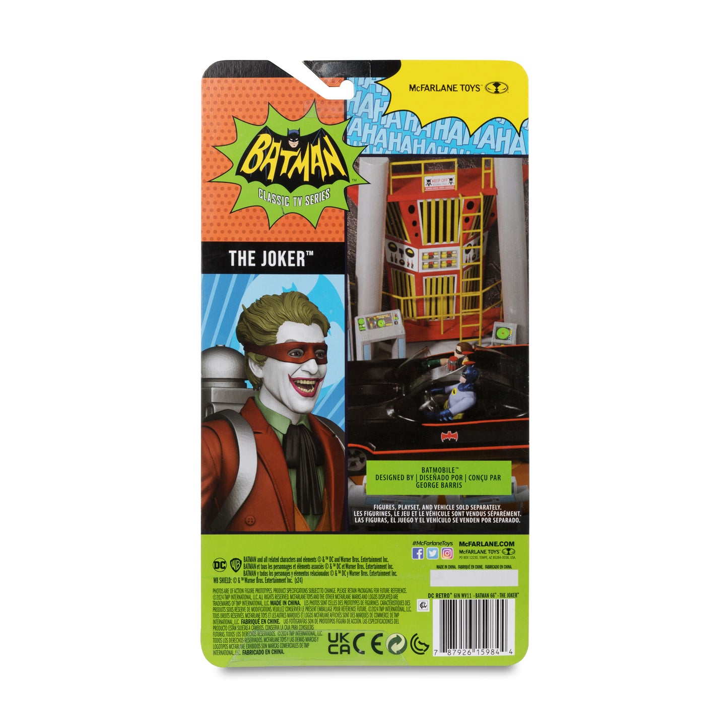 Joker Masked (DC Retro: Batman 66) 6" Figure