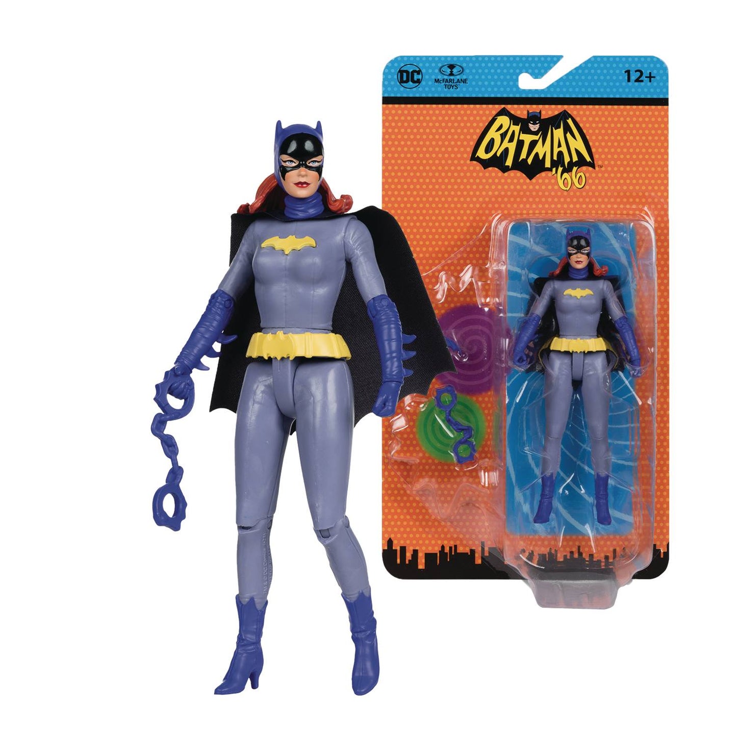 Batgirl in Black-Grey (DC Retro: Batman 66 Comic) 6" Figure