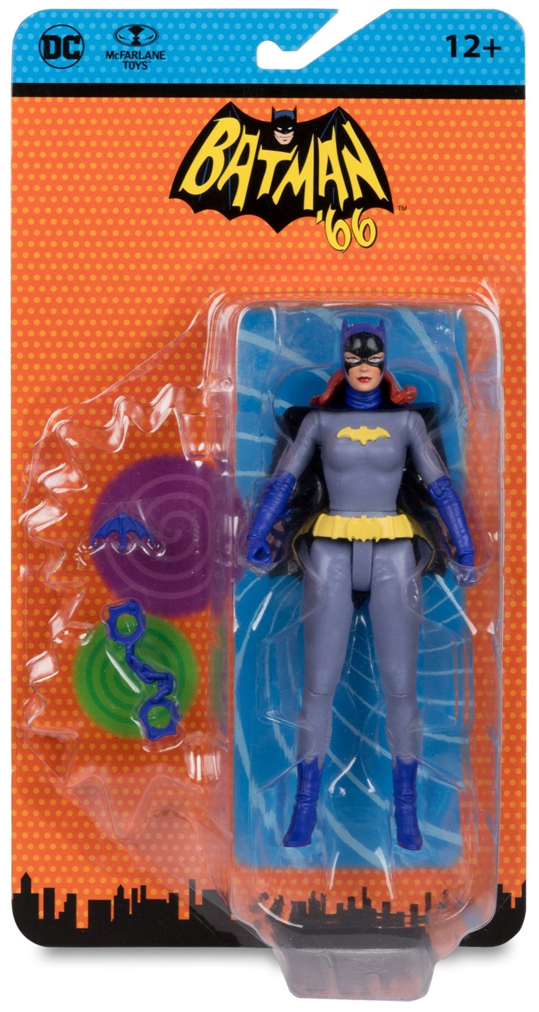 Batgirl in Black-Grey (DC Retro: Batman 66 Comic) 6" Figure