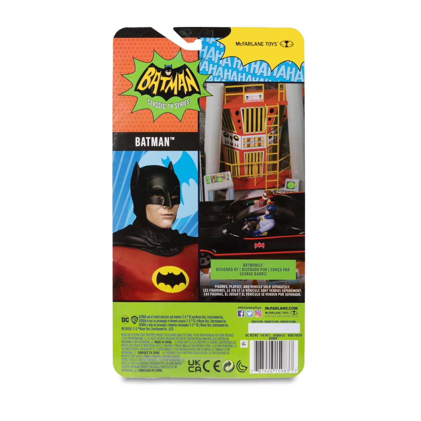 Batman (DC Retro: Batman 66 Movie Poster) 6" Figure