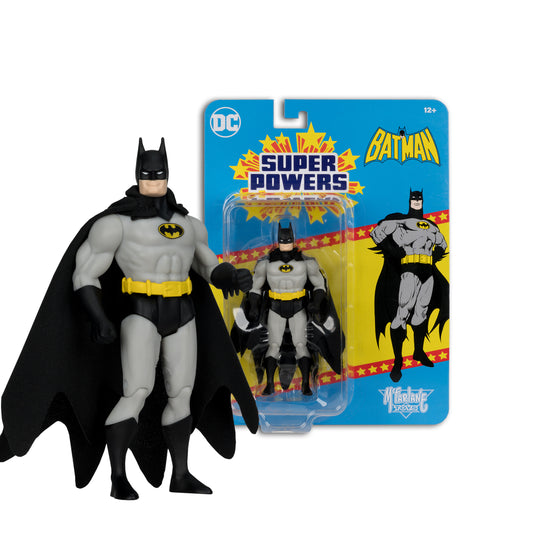 Batman: Black and Grey (DC Super Powers) 4.5" Figure