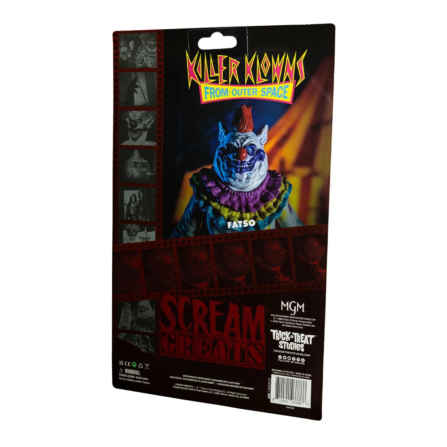 Scream Greats - Killer Klowns from Outer Space - Fatso 8" Figure