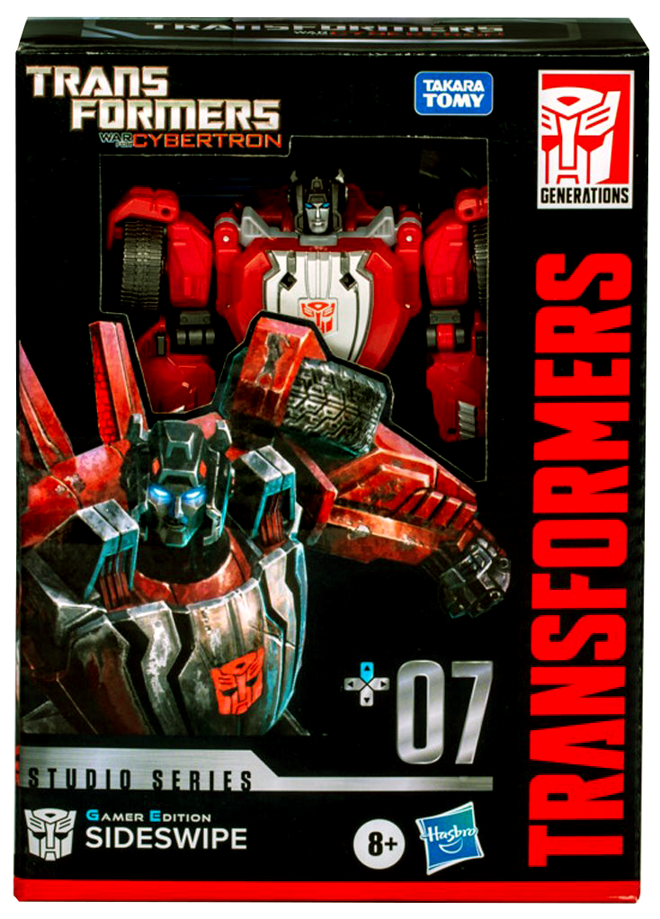 Transformers  -  Studio Series Deluxe - War for Cybertron Gamer Edition Sideswipe