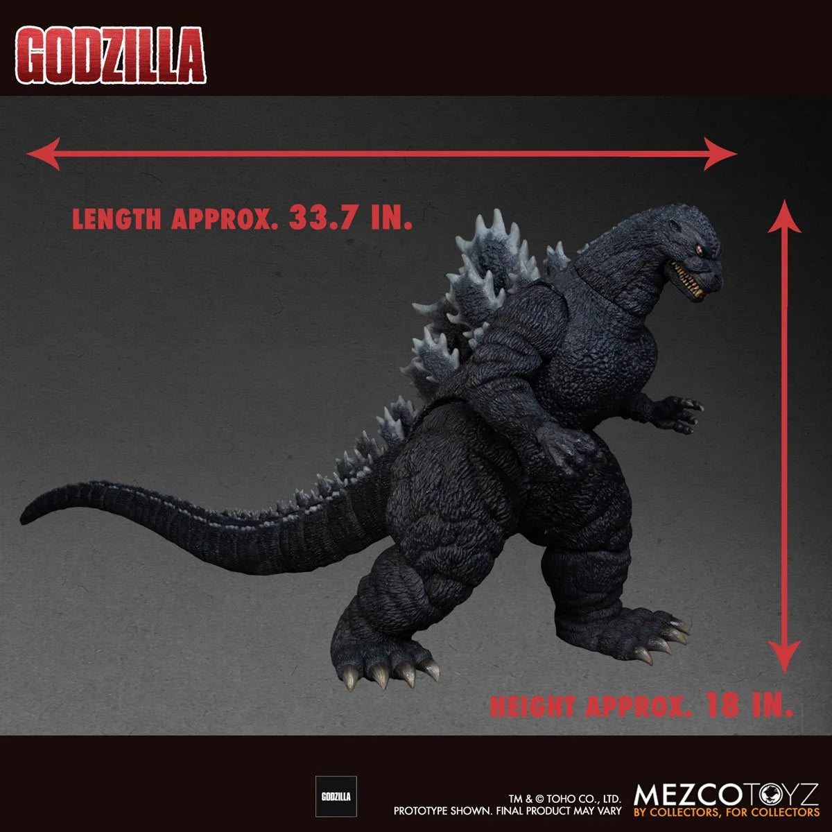 MEZCO - Ultimate Godzilla Light-Up and Sound 18-Inch Mega-Scale