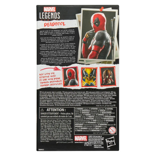 Pre-Order: Deadpool & Wolverine Marvel Legends Deadpool 6-Inch Action Figure