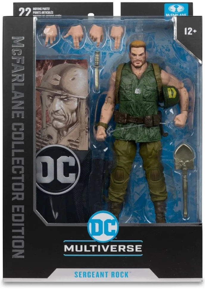 DC McFarlane Collector Edition - Sergeant Rock DC Classic 7-Inch