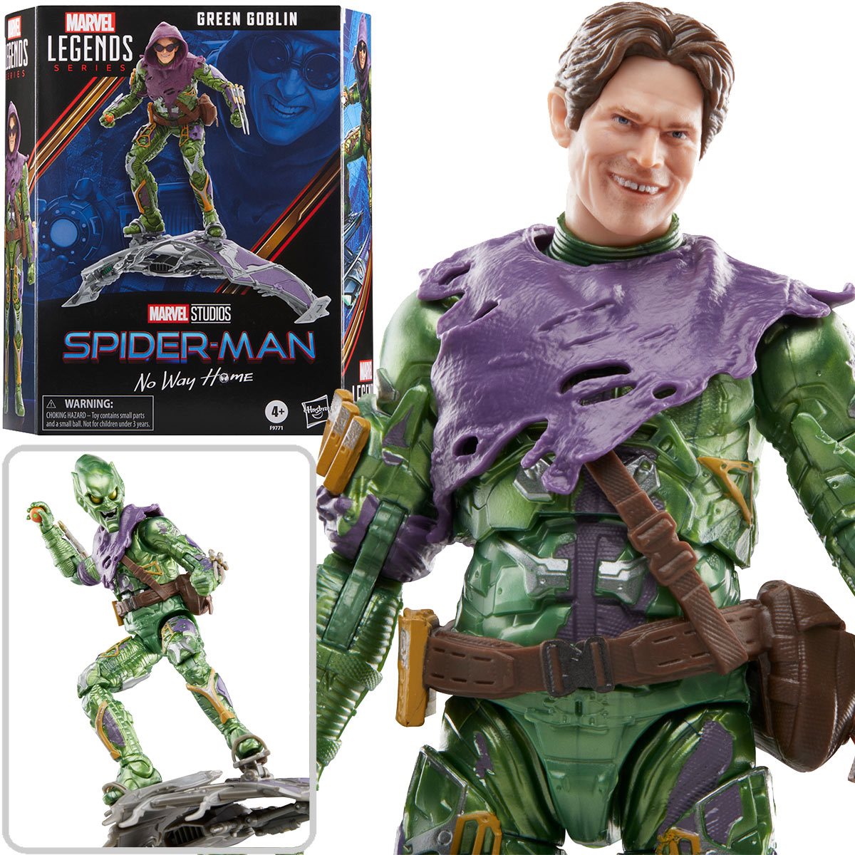 Marvel: Legends Series Green Goblin Kids Toy Action Figure for Boys and  Girls Ages 4 5 6 7 8 and Up (6) 