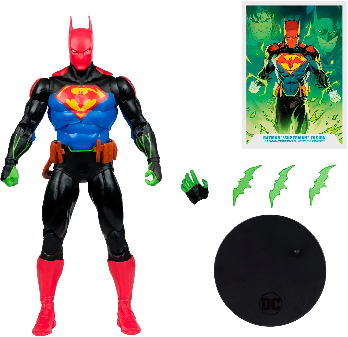 McFarlane Toys - DC Multiverse 7" Batman / Superman Fusion (Batman/Superman: World's Finest) Action Figure