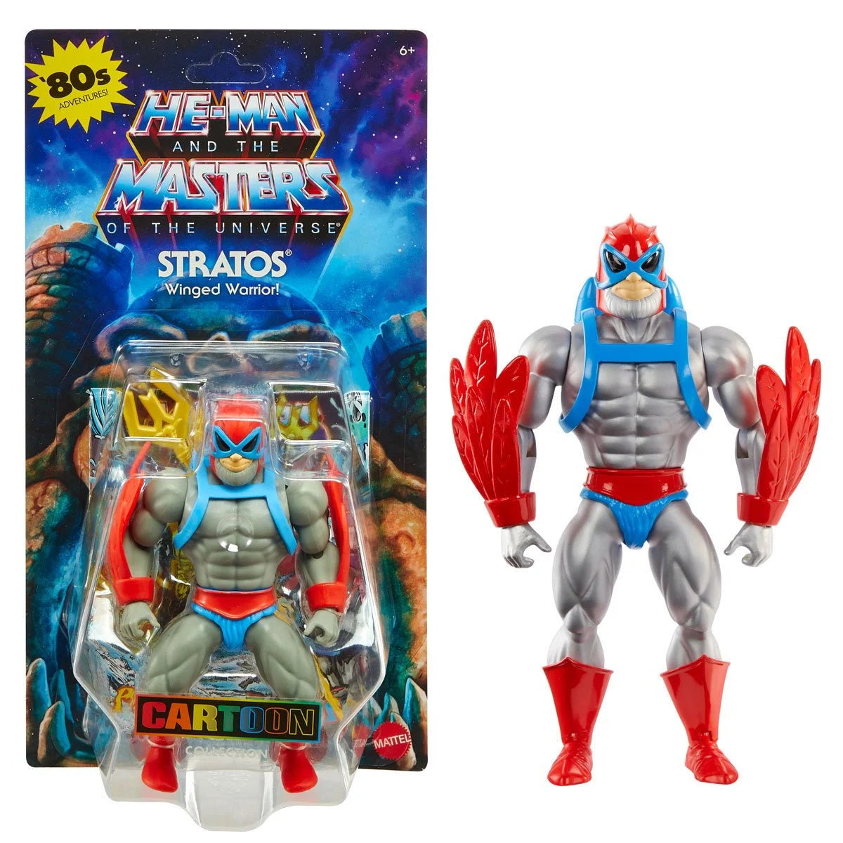 Masters of the Universe Origins Wave 18 Cartoon Collection Stratos Action Figure