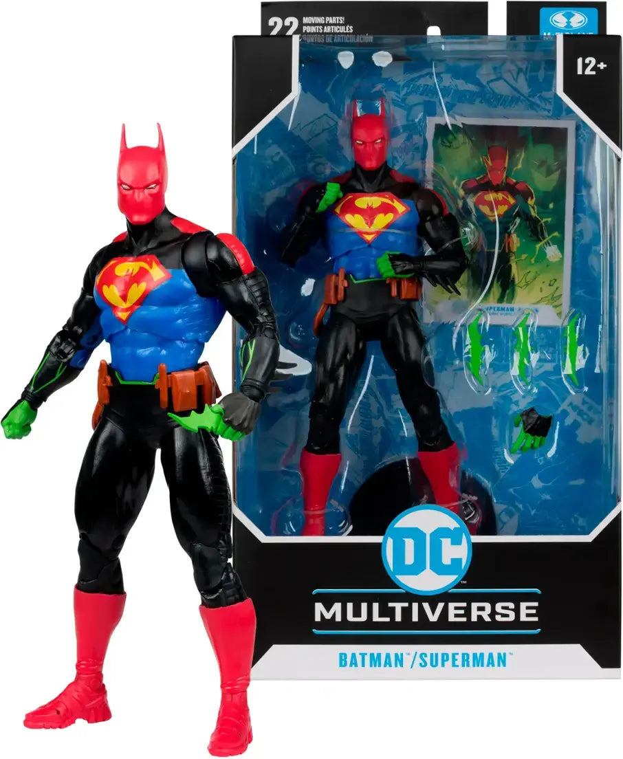 McFarlane Toys - DC Multiverse 7" Batman / Superman Fusion (Batman/Superman: World's Finest) Action Figure