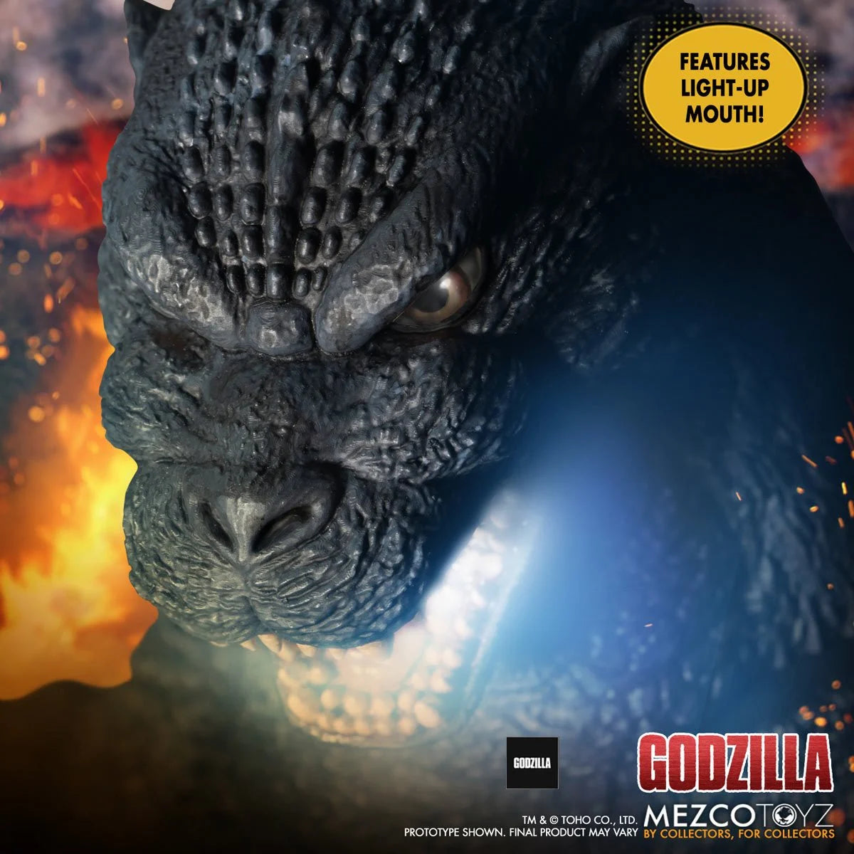 MEZCO - Ultimate Godzilla Light-Up and Sound 18-Inch Mega-Scale