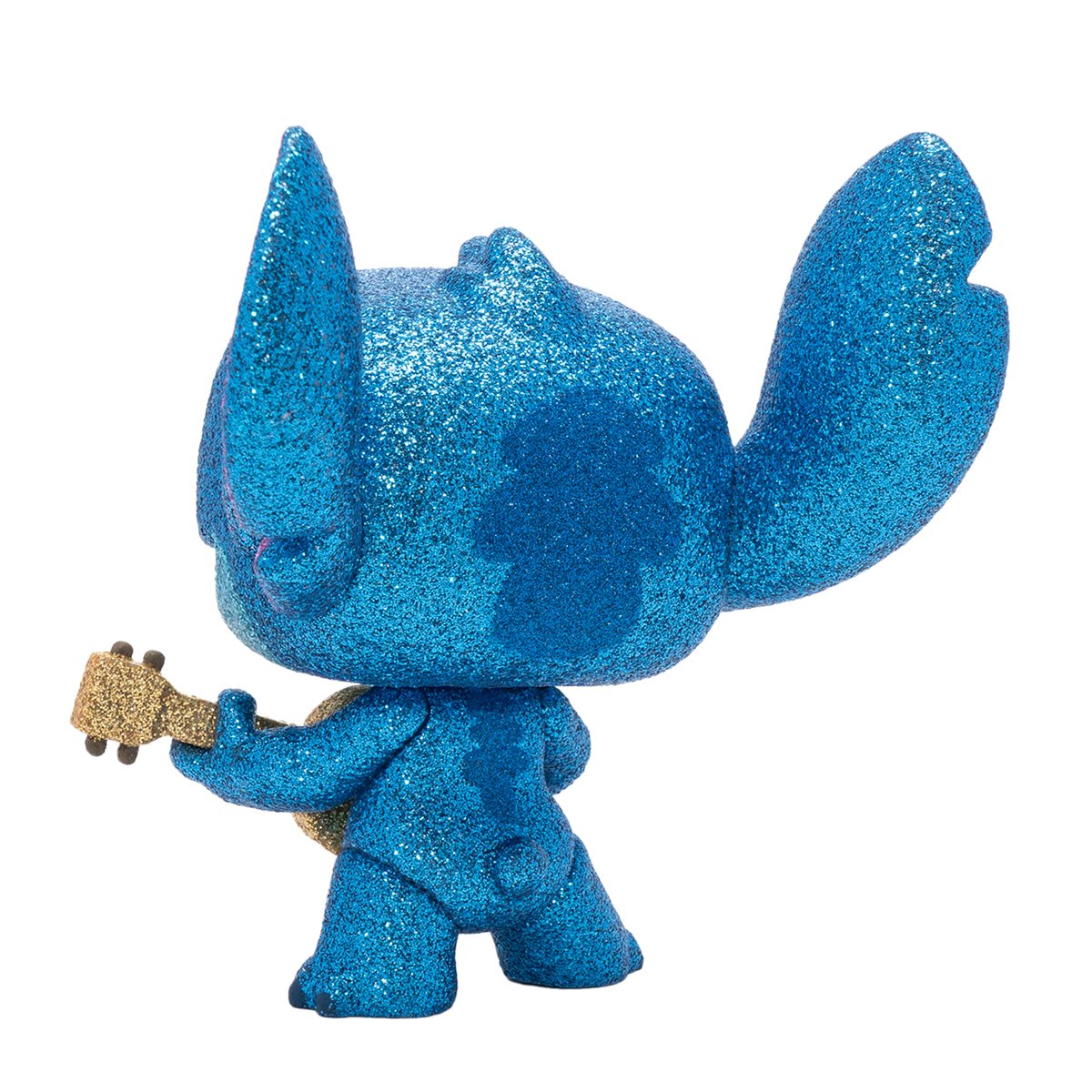 Lilo & Stitch Stitch with Ukulele Diamond Glitter Funko Pop! Vinyl Figure - Entertainment Earth Exclusive