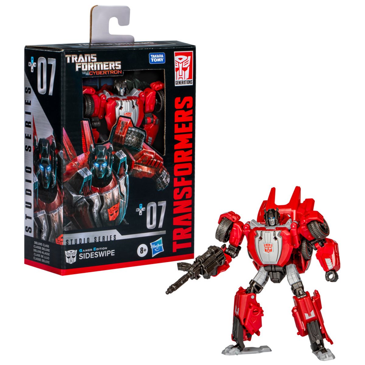 Transformers  -  Studio Series Deluxe - War for Cybertron Gamer Edition Sideswipe