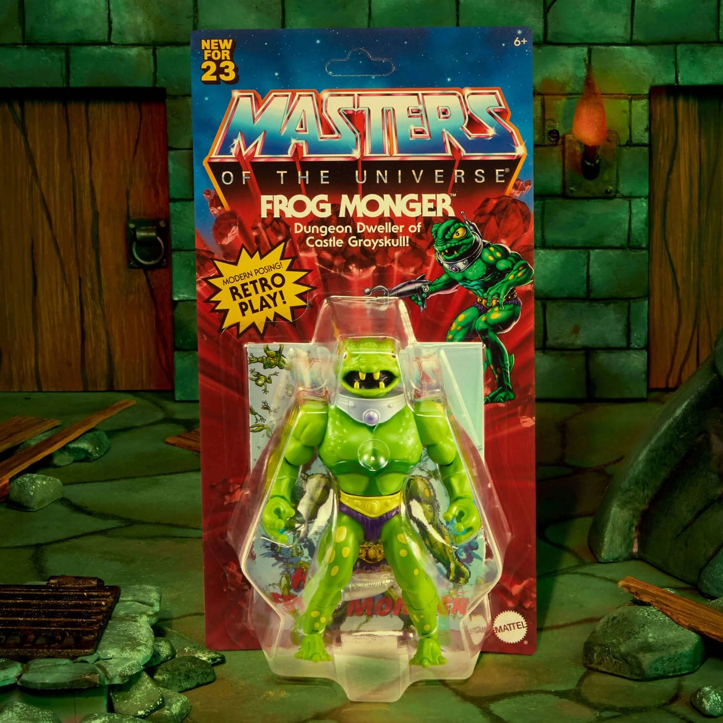 Masters Of The Universe Origins Frog Monger Figure