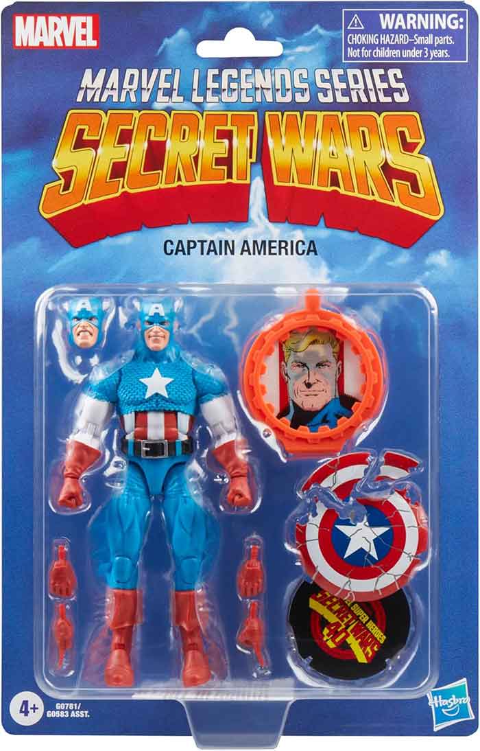 Marvel Legends Series Secret Wars Marvel's Captain America Action Figure