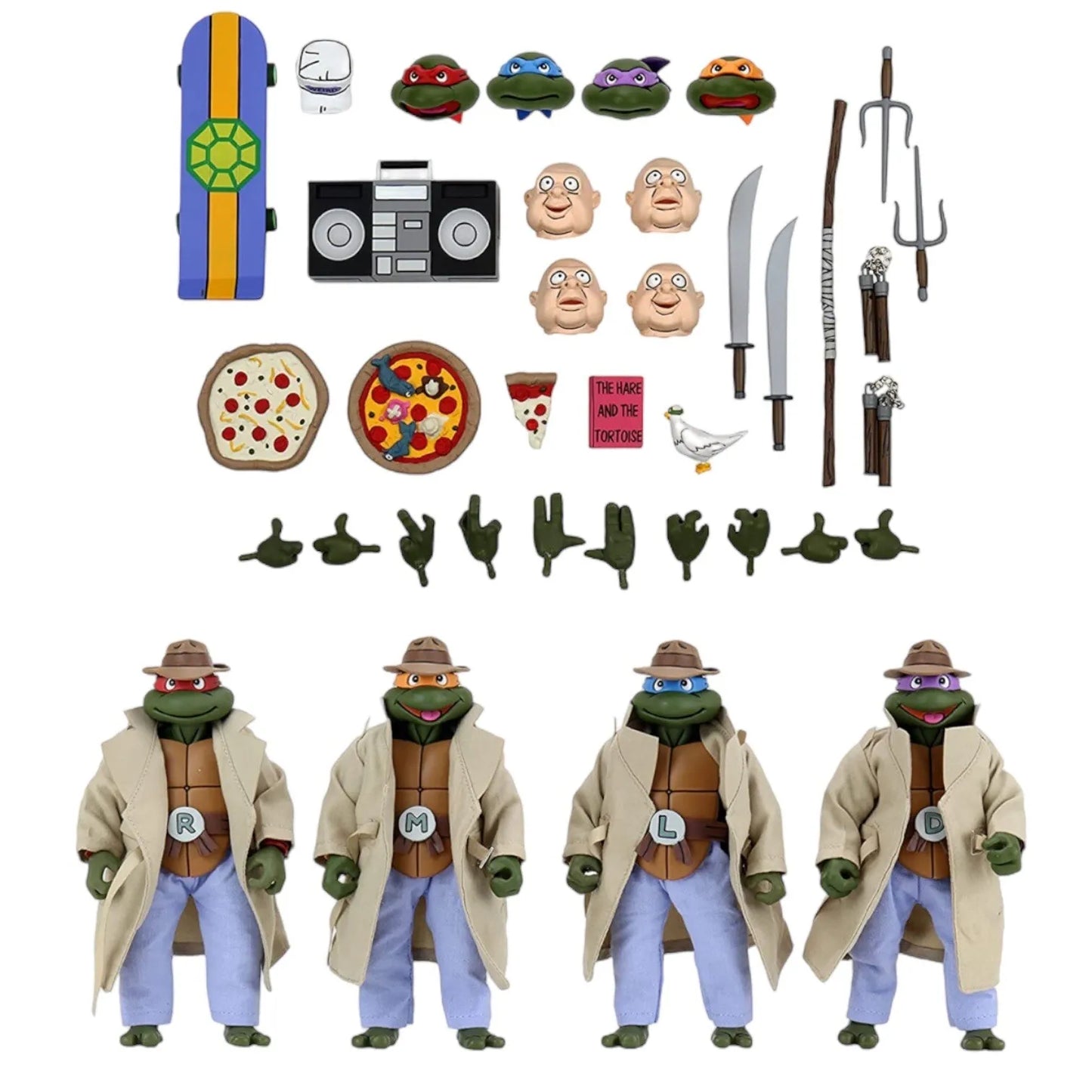 NECA Teenage Mutant Ninja Turtles Turtles in Disguise