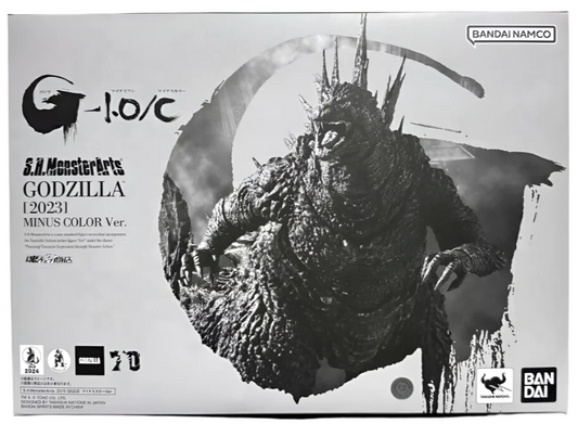 Tamashii Nations - Godzilla: Minus One (2023) S.H. MonsterArts Action Figure Godzilla - Minus Colour Version