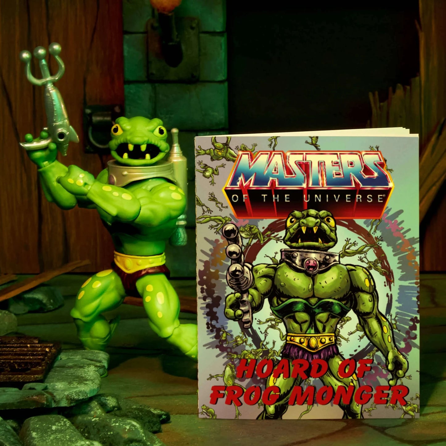 Masters Of The Universe Origins Frog Monger Figure