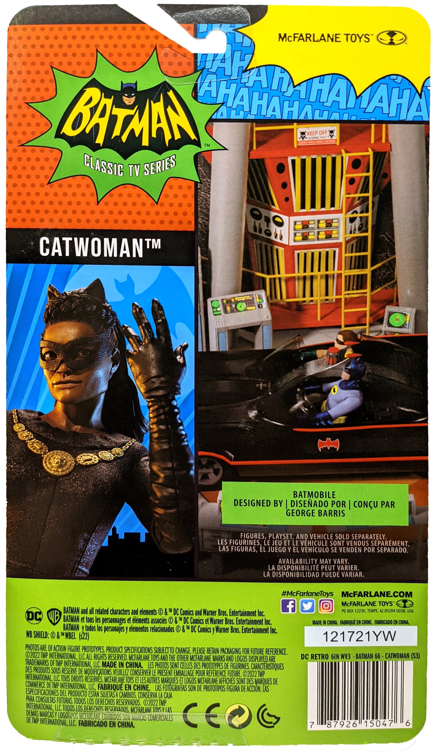 DC McFarlane - Catwoman - Retro Figure  Classic TV Series 1966 6"